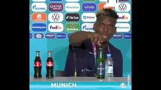 Paul Pogba and Ronaldo removed Coca Cola bottles and Heineken bottle at the Euro 2020