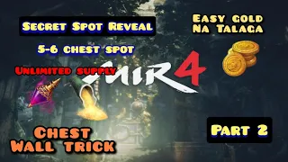 Mir4 - Secret spot reveal + wall trick Alam mo na ba yan? easy mats na naman (part 2)