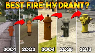 WHICH IS BEST FIRE HYDRANT IN EVERY GTA GAME !