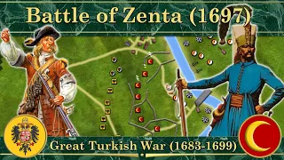 Battle of Zenta (1697). Great Turkish War (1683-1699)