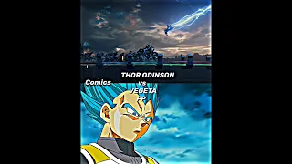 Thor & Superman vs Goku & vegeta ( Comics ) #shorts #anime #mcu #dccomics #superman #youtubeshorts
