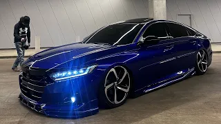 New 5 Jewel headlights from xgenauto on 2022 Honda Accord.