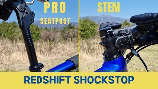 Redshift Shockstop Stem and Pro Seatpost Review- Endurance Road Cycling