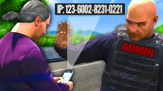 Angry Cop Tries Swatting Me IRL in GTA RP..