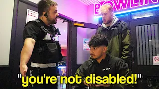 Bowling in Wheelchair Prank !