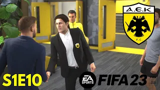 ΜΕΤΑΓΡΑΦΕΣ και ΟΝΕΙΡΙΚΟ ΝΤΕΜΠΟΥΤΟ! FIFA 23 AEK ATHENS CAREER MODE S1E10