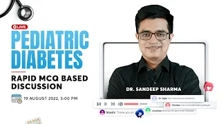 Pediatrics Diabetes - Rapid MCQ Based Discussion [PrepLadder NEET SS]