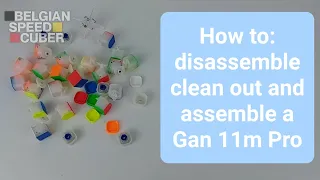 Gan 11m Pro [Clean out and assembly tutorial]