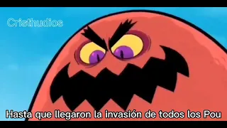 Invasión de Pou - Versión Jóvenes Titanes en Acción - Canción Completa con Letras - VIDEO ORIGINAL