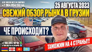 АВТО ИЗ ГРУЗИИ 2023! СВЕЖИЙ ОБЗОР АВТО РЫНКА В ГРУЗИИ - 25 АВГУСТА 2023 ГОД