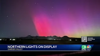 Northern Lights visible across Northern California