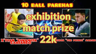 Exhibition match Prize 22k || Jesson Marabi 🆚 Dinamita Gariando || PAREHAS OCT. 25, 2022