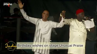 Birthday Wishes at  Unusual Praise Onitsha 2023 Stage