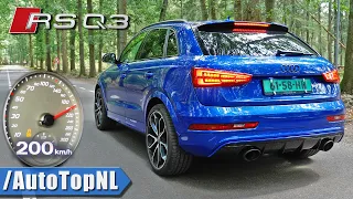 Audi RSQ3 Performance 0-200kmh ACCELERATION & SuperSprint Exhaust SOUND by autotopnl