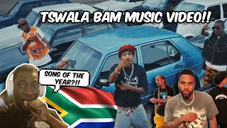 TSHWALA BAM MUSIC VIDEO REACTION! BEST SONG OF 2024?!! #amapiano #southafrica #tswalabam #reaction