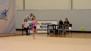 Anna Olīvija Riekstiņa, Sniegpulkstenīšu kauss 2019, vāles