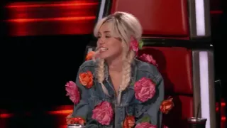 Miley Cyrus Best moment The voice US 2016 part 1