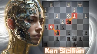 Stockfish 16 Unveils the Beauty of  the Kan Sicilian!