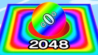 Ball Run Infinity 2048 vs draw to smash logic puzzle - 2048 (New Update) Gameplay Part #17
