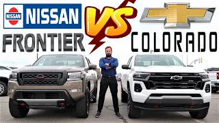 2023 Nissan Frontier VS 2023 Chevy Colorado: The Two Best Mid-Sized Trucks Face Off!