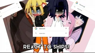 Naruto Characters React to Ships!|Cannon and Fannon Ships|Naruto Shippuden|Info in description|