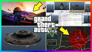 NEW ALIEN UFO FOUND IN GTA 5! - MOUNT CHILIAD MYSTERY EASTER EGG ALIEN UFO CRASH SITE CONFIRMED!