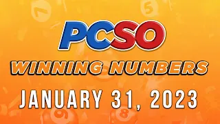 P49M Jackpot Ultra Lotto 6/58, 2D, 3D, 6D, Lotto 6/42 and Superlotto 6/49 | January 31, 2023