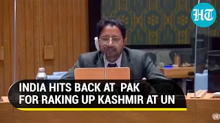 'Unwarranted...': India rips Pak for Kashmir remarks at UN; Asks Islamabad to put own house in order