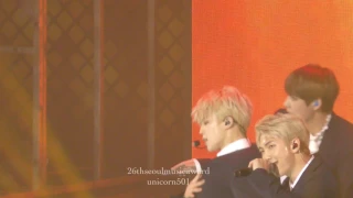 seoul gayo daesang 2016  BTS Fire Taehyung focus