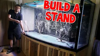 How To Build An Aquarium Stand: Bow Front Edition