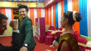 Actor Mithun Debbarma Dance in Wedding