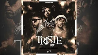Triste Remix Official (IA) - Anuel AA x Bad Bunny x BryantMyers (Letra)