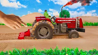 Top DIY New technology science project | top the most creative science project | mini mf385 tractor