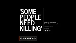 Rappler investigative team wins 2 SOPA awards for drug war story