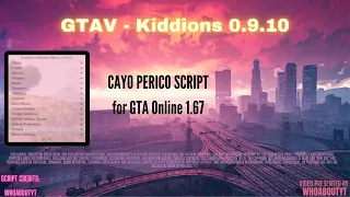 GTAV - Cayo Perico Skip Prep + Insta Finish Script - Kiddions 0.9.10