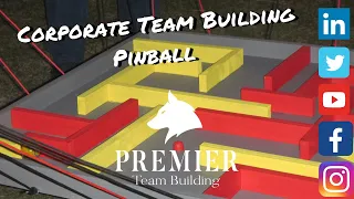 Corporate Team Building - Pinball - Team Games - Teamwork