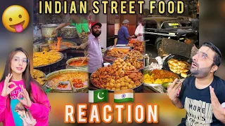 PAKISTANI  REACTS ON INDIAN STREET FOOD SO DELICIOUS 😛🇵🇰🇮🇳