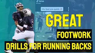 Great Footwork Drill For Running Backs