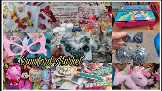 CRAWFORD MARKET TOUR | Best for Jewellery,Soft Toys,Stationery Items,Home Decor| ALL IN ONE MARKET
