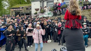 Meet me On the Corner ~ The All Together Now Choir at Haworth Steampunk Weekend 2024