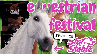 EQUESTRIAN FESTIVAL SPOILERS! 😍 (Bunny & Raven Pets, Sabine Quests, Open House & MORE!) Star Stable