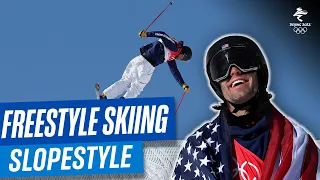 ⛷  Alex Hall wins freeski slopestyle Olympic gold! 🥇