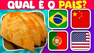 Adivinhe os PAÍSES pelas COMIDAS | Adivinhe as Comidas  | Lab quiz