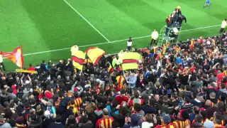 Rc Lens - Auxerre 3-0 ambiance fin de match ! 2016