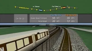 Collision between two Washington Metropolitan Area Transit Authority Trains