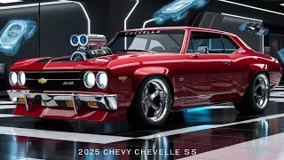 New 2025 Chevy Chevelle SS Unveiled-First Look Finally