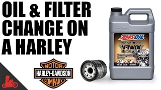 How To Change Oil & Filter on Harley Sportster!