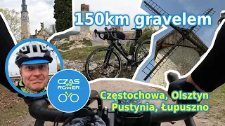 150km gravelem Kross Esker 6.0... Częstochowa, Olsztyn, Pustynia, Łupuszno - vlog rowerowy #13