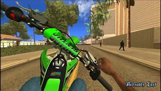 Stunt en la Kawasaki KX450 2022 | GTA San Andreas