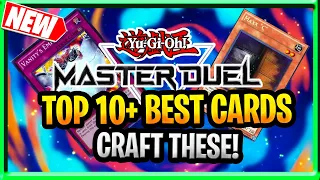 Top 10 Best Cards In YuGioh Master Duel For ALL DECKS Top 10 Cards You Should Craft